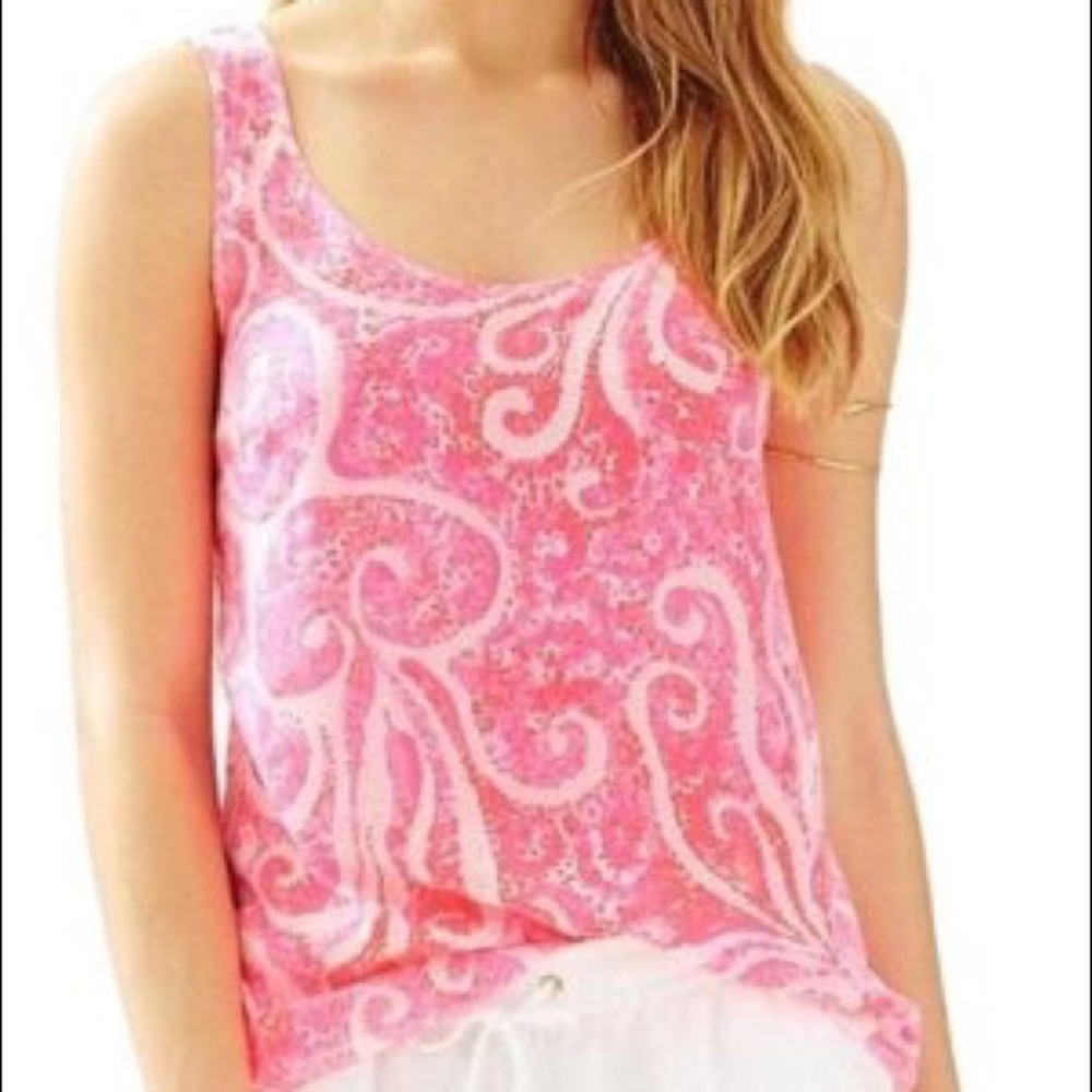 NWT Lilly Pulitzer cosmos top